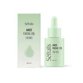 Sefralls Tea Tree Facial Oil Desalinates Acne Marks Hydrating Cleaning Skin Facial Oil 30ml